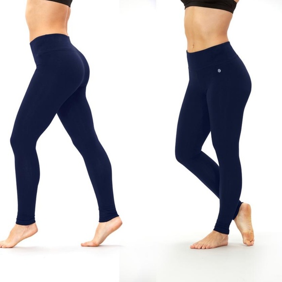 Bally Pants - NWT Bally Tummy-Control 27" Leggings w/media pckt